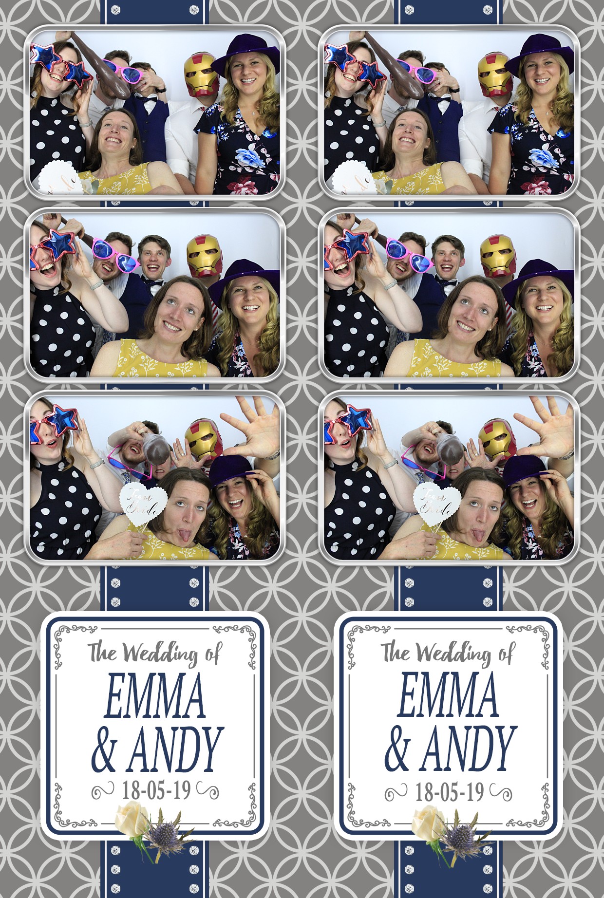 Andy and Emma's Wedding | View more photos from the event at gallery.myphotoboothexperience.co.uk/u/MyPhotoBoothExperienceLtd/Andy-and-Emmas-Wedding